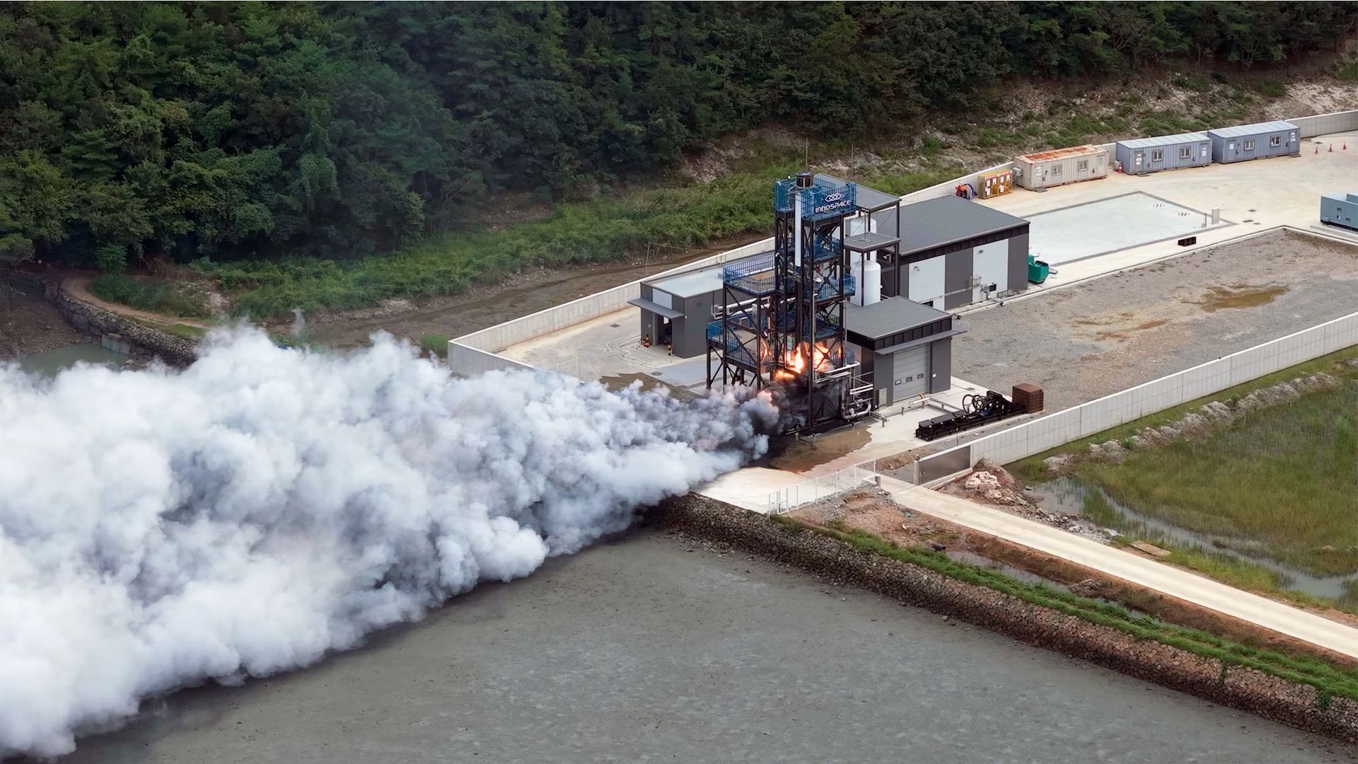 Innospace had successfully completed the first stage certification test of its first commercial launch vehicle, Hanbit-Nano, at its own testing facility, the Goheung Integrated Test Center, on 18 September 2025.