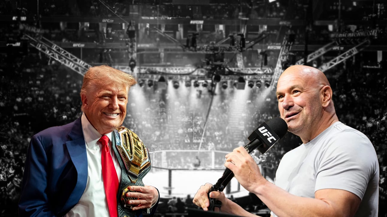 Donald Trump and Dana White