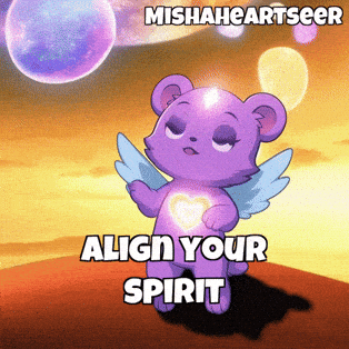Peace Glow GIF by MishaHeartseer