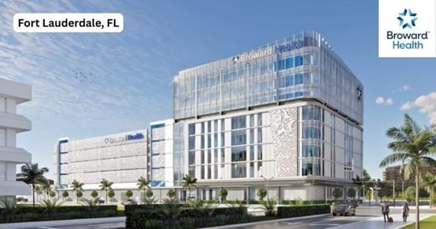 Broward Health unveils plans for new MOBs and parking garage.