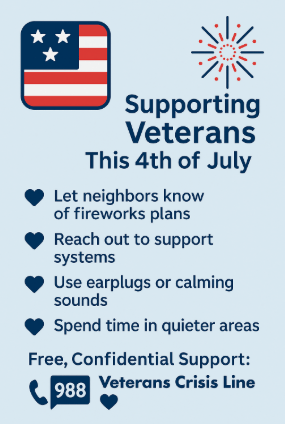 Fireworks & PTSD: Be Mindful