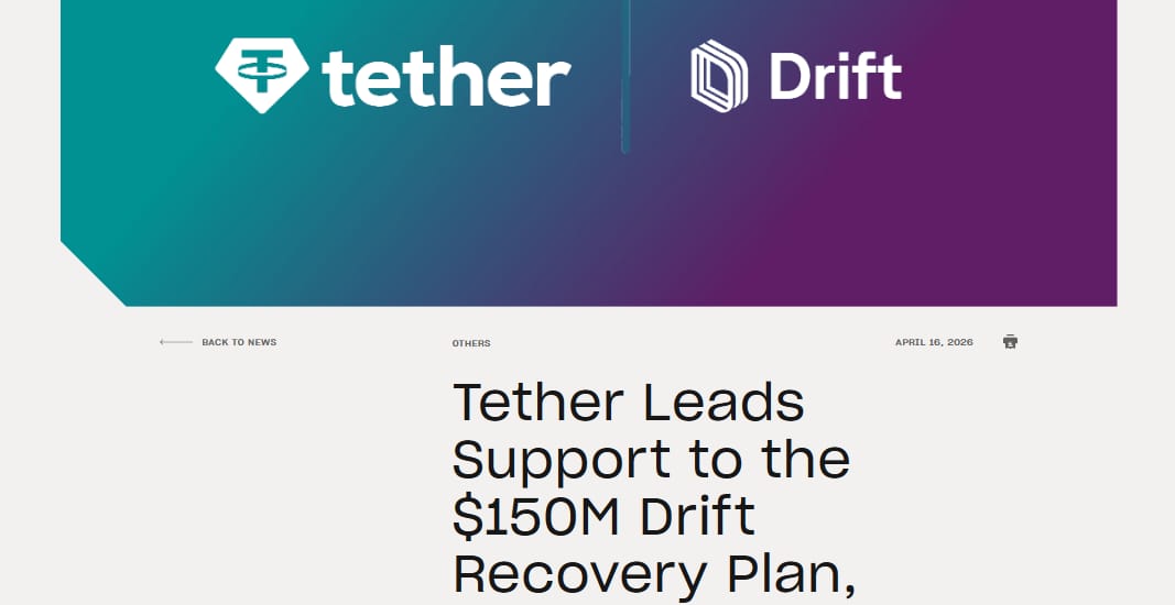 tether-leads-support-to-the-150m-drift-recovery-plan 