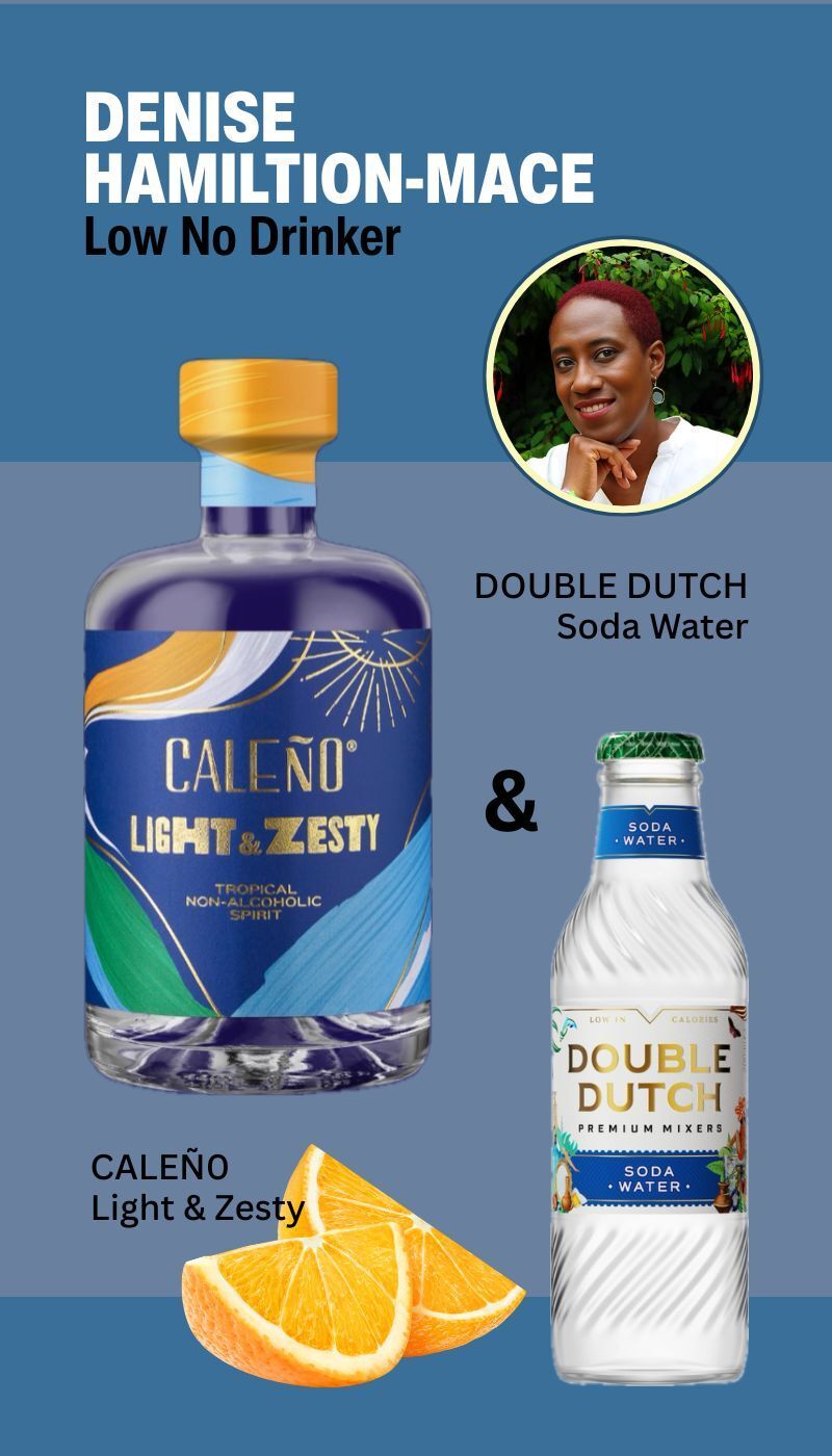 Non-alcoholic Gin & Tonic cocktail featuring Caleña Light and Zesty