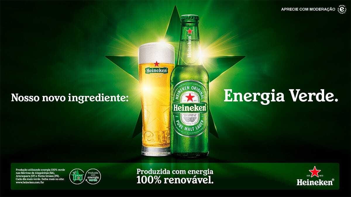 Heineken começa a adotar energia 100% renovável em suas cervejarias - GKPB - Geek Publicitário