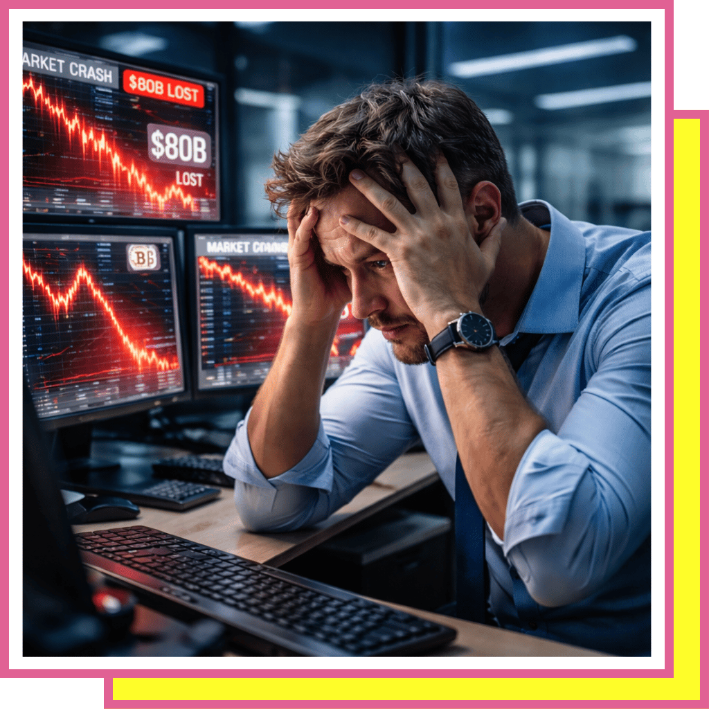 ⚡$80 Billion Wiped Out in Hours🚨