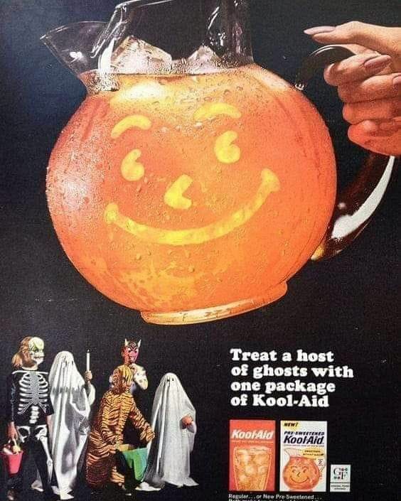 Kool-Aid vintage Halloween ad