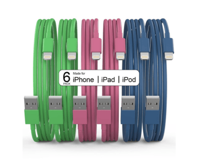 Apple iPhone charging cables
