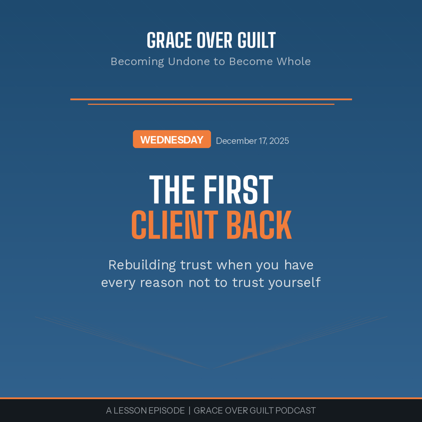 Grace Over Guilt