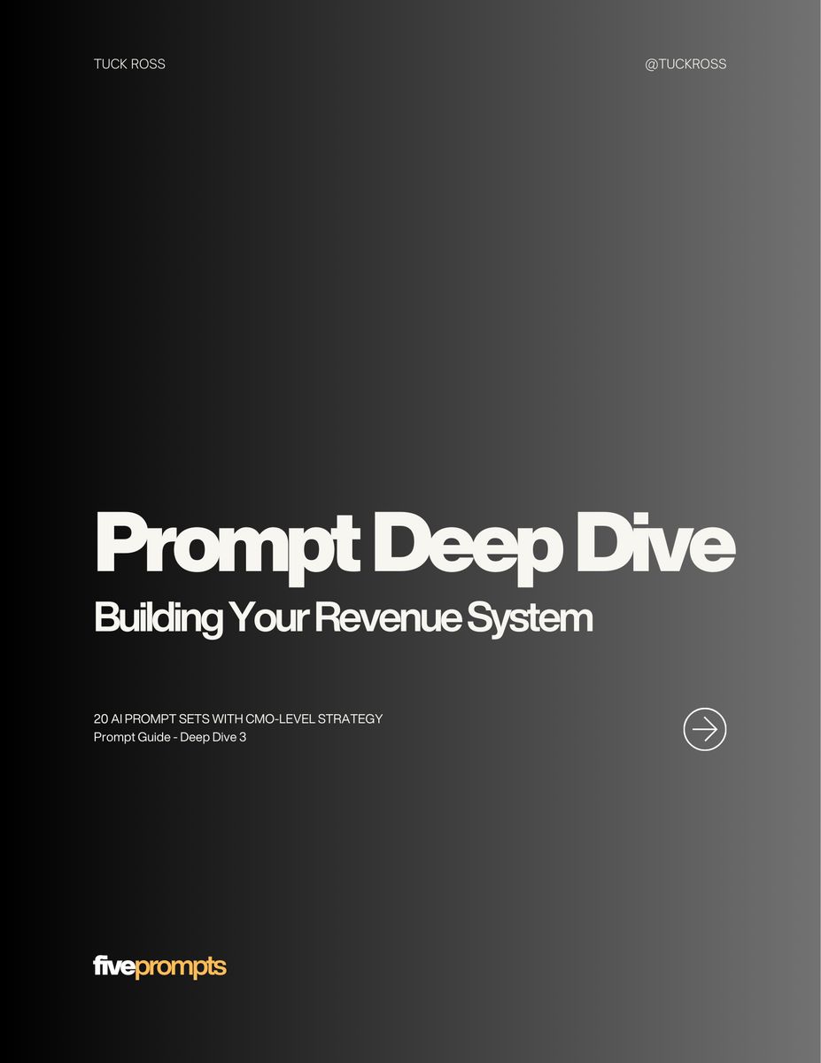 Prompt Deep Dive: Offers, Pricing and Value Creation