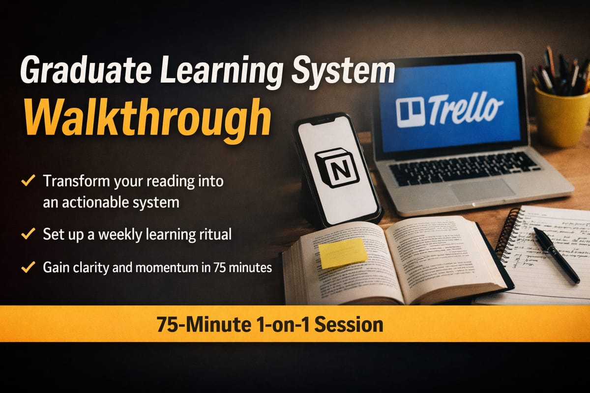 Graduate Learning System Walkthrough