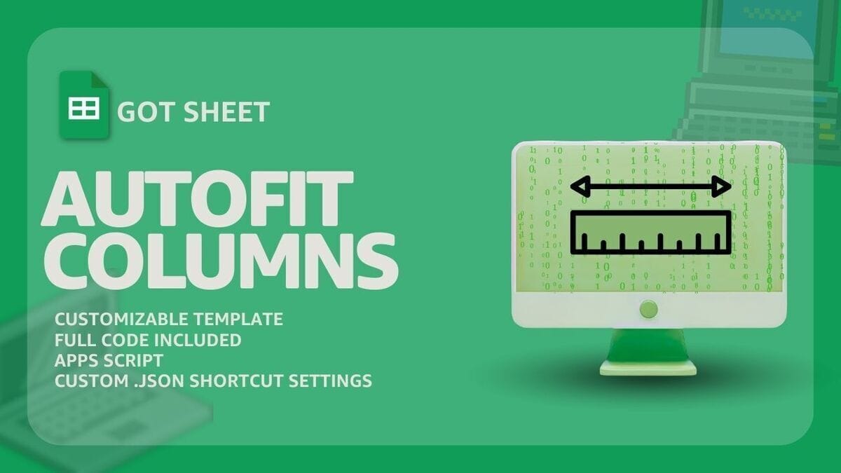 Autofit Columns Shortcut