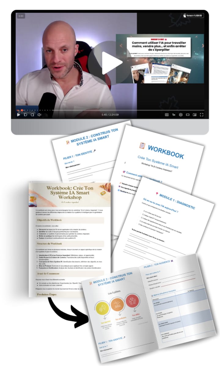 WorkShop spécial IA + WorkBook