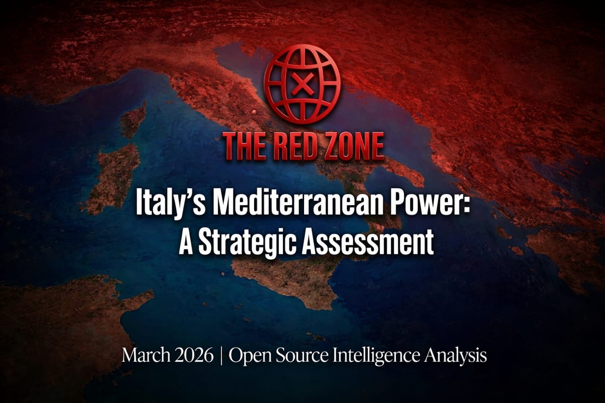 Italy as a Core Mediterranean Actor: Competitive Advantages and Geopolitical Potential