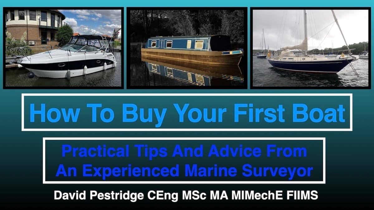 How To Buy Your First Boat