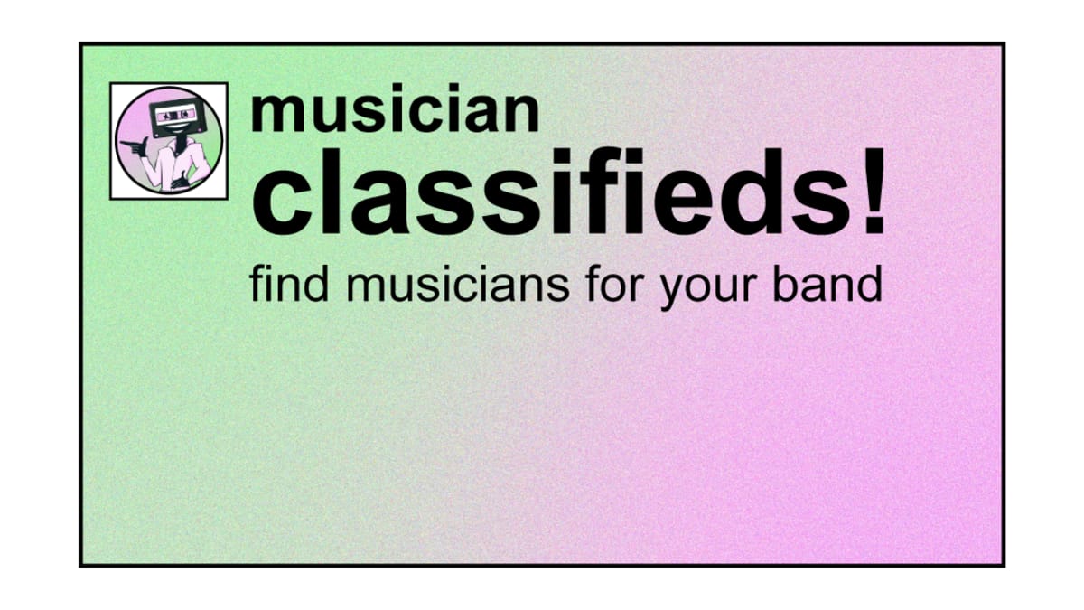 musician classifieds