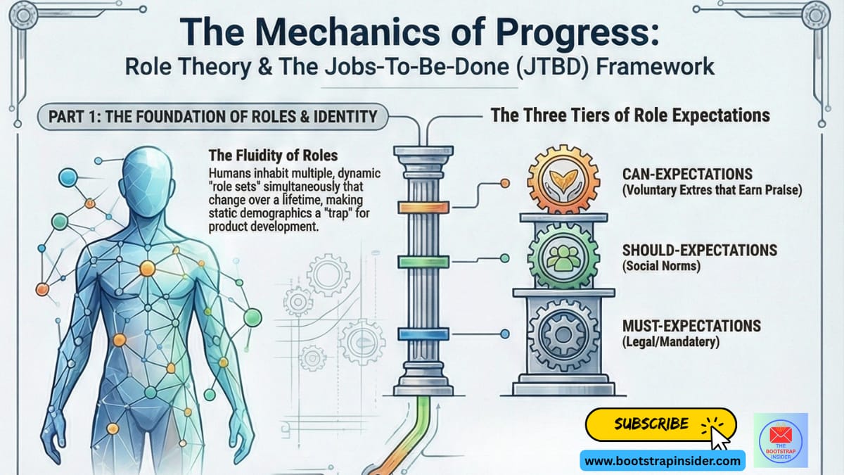 The Bootstrapper's JTBD Infographic