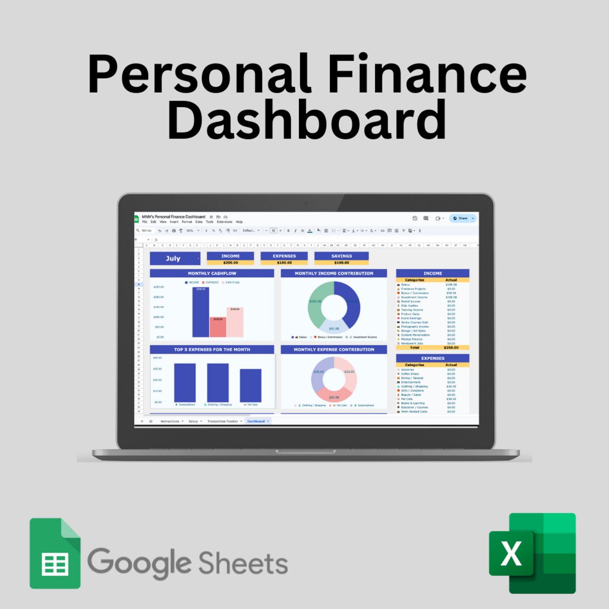 Personal Finance Dashboard