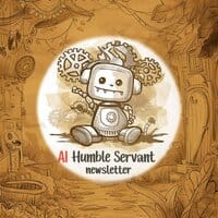 The AI Humble Servant Newsletter logo