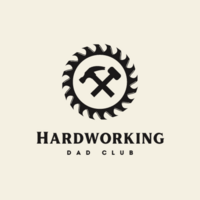 Hardworking Dad Club Newsletter logo