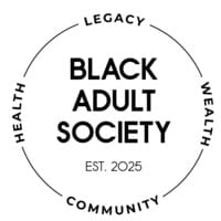 The Black Adult Society Newsletter logo