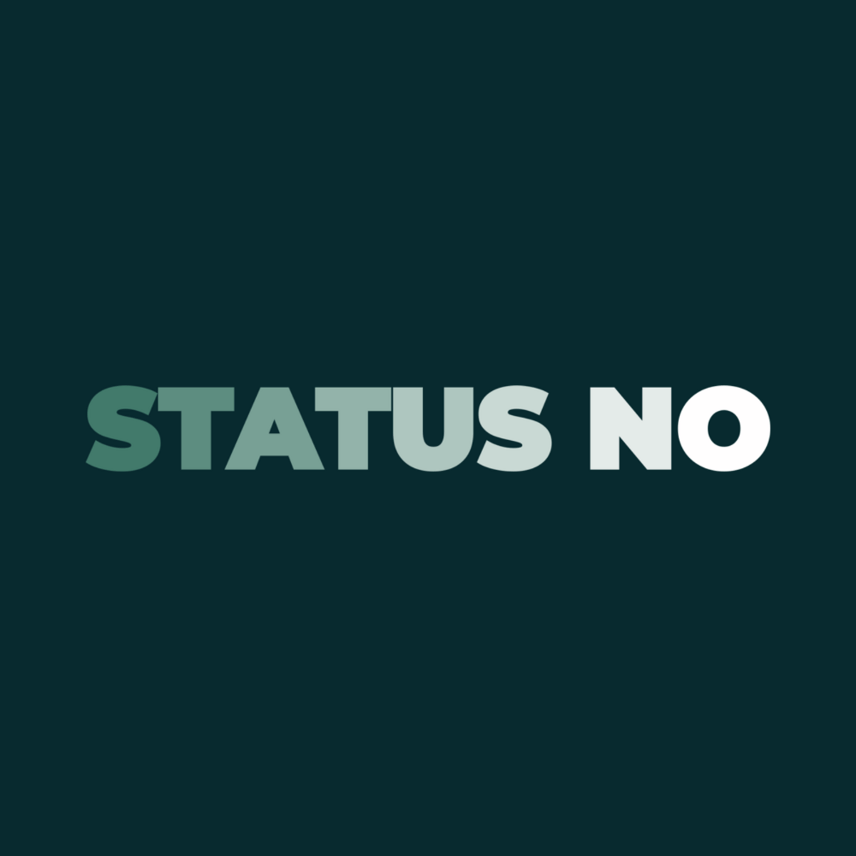 The Status No Newsletter