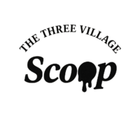 The Three Village Scoop logo
