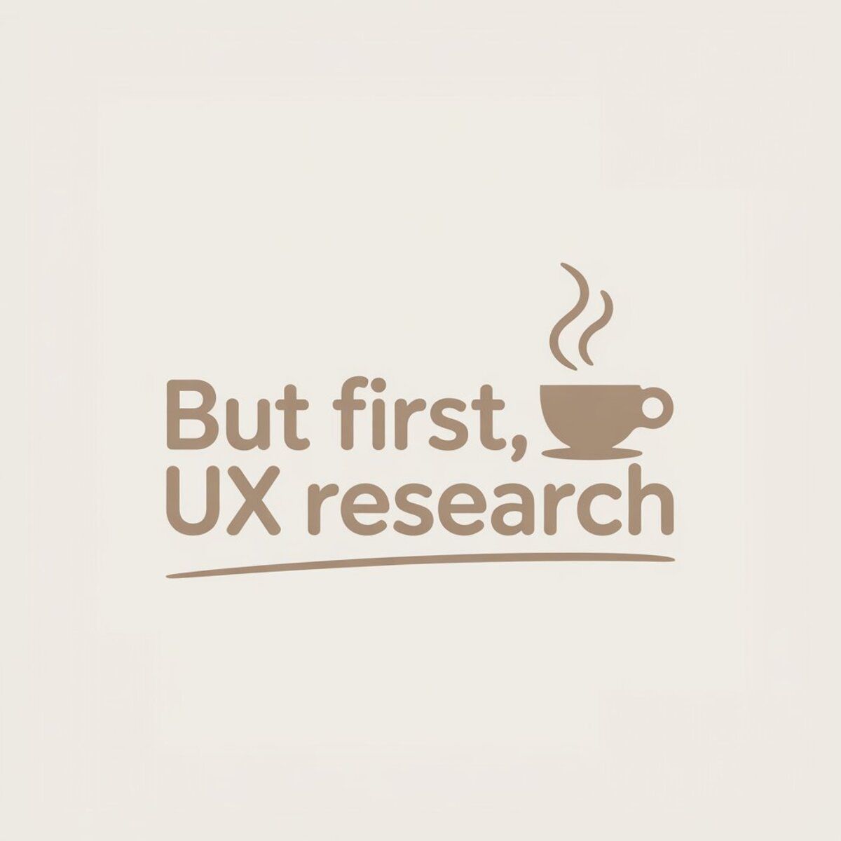 But first, UX Research