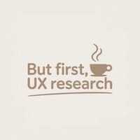 But first, UX Research logo