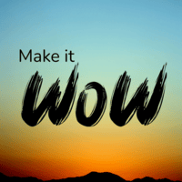 Make it WOW logo