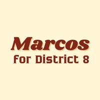 Marcos For City Council logo