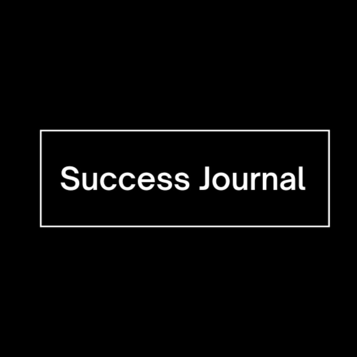Success Journal | #1 Finance Guide for Aspiring entrepreneurs