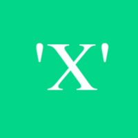 Business 'X' logo