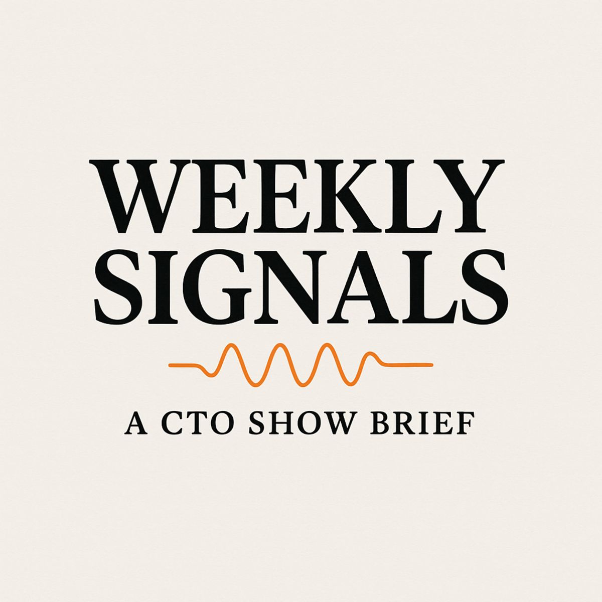 The CTO Show Brief
