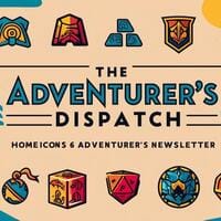 The Adventurer’s Dispatch logo