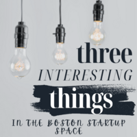 Three Interesting Things (in the Boston Startup space) logo