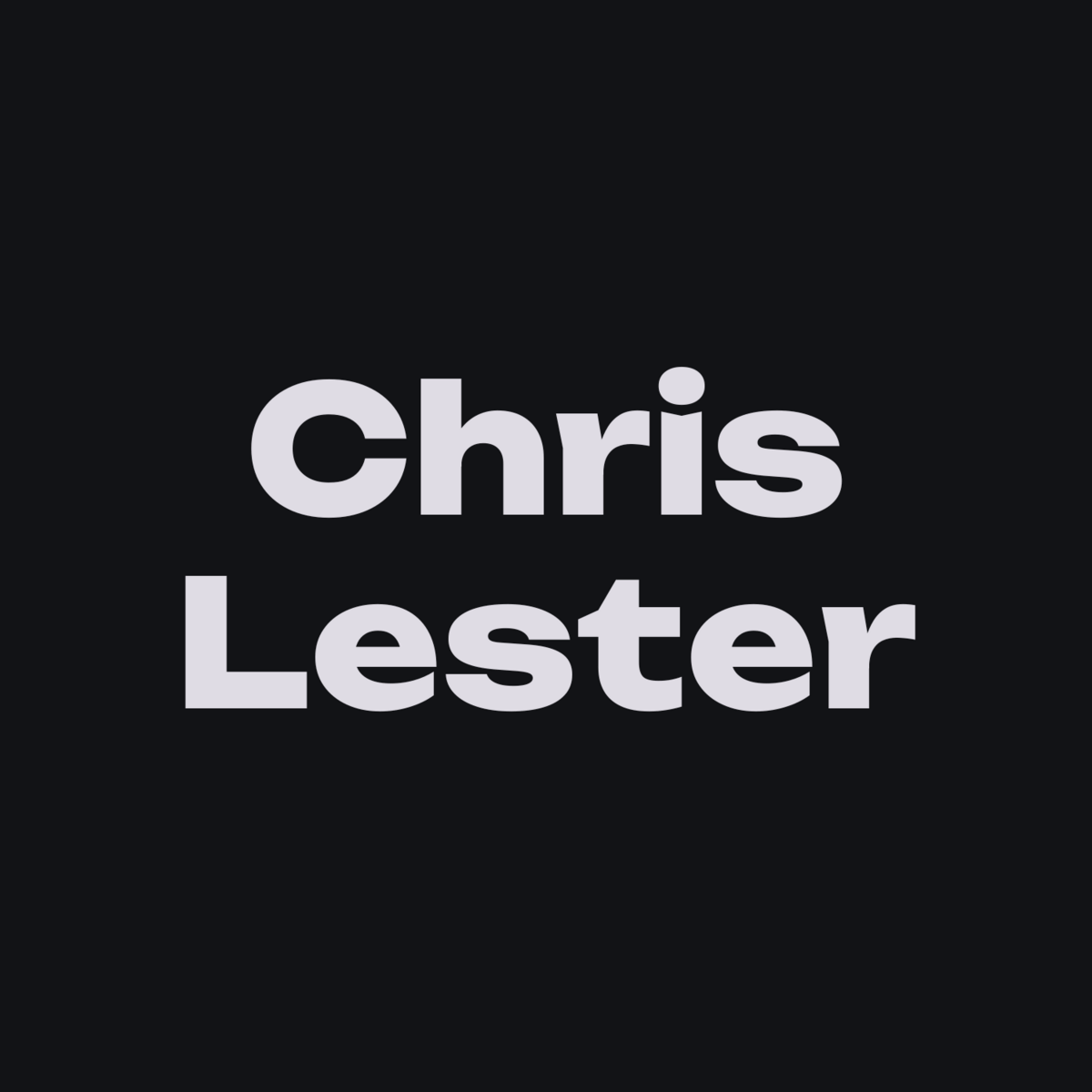 Chris Lester