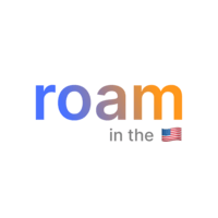Roam in USA 🇺🇸 logo