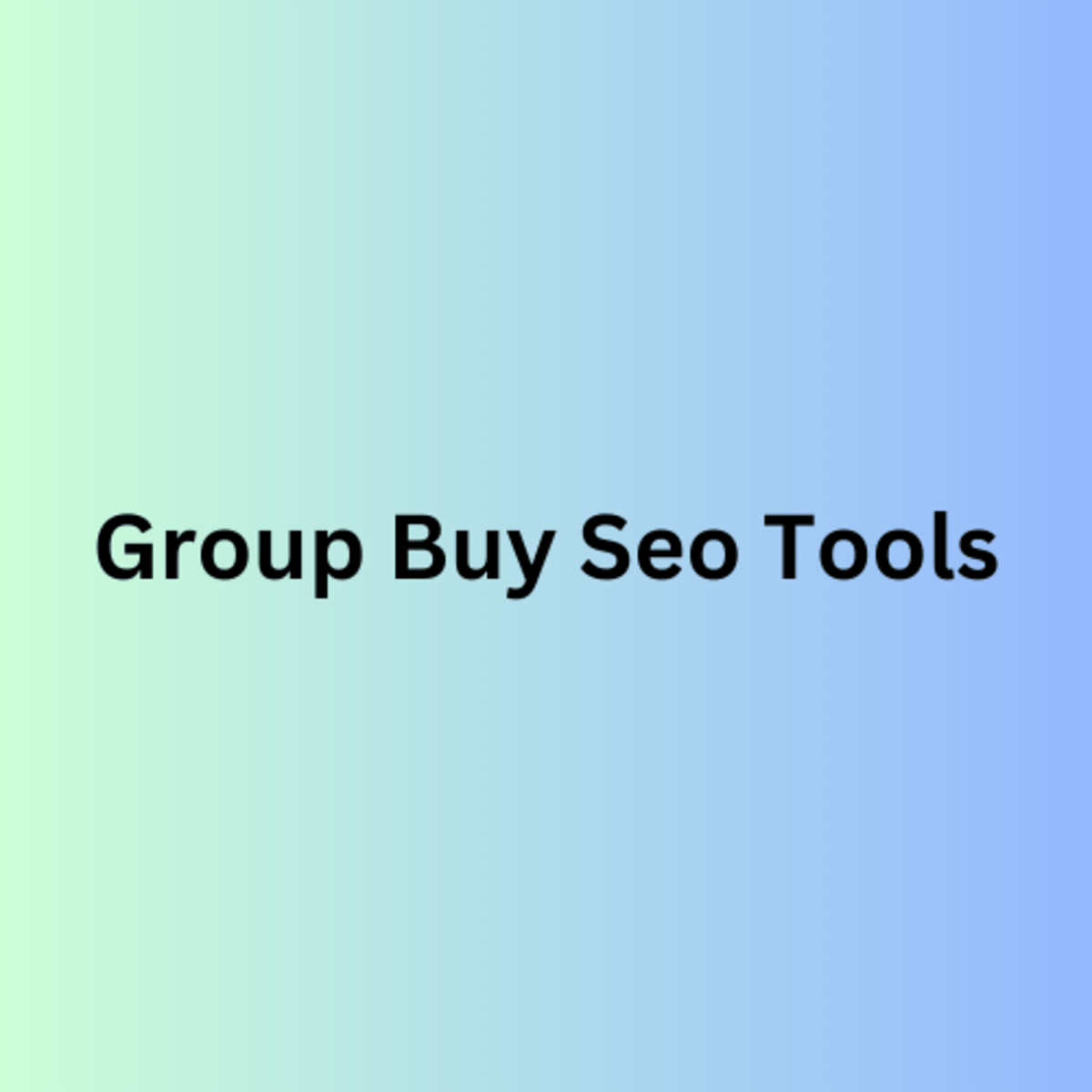 Group Buy Seo Tool's Newsletter