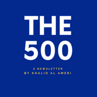The 500 by Khalid Al Ameri