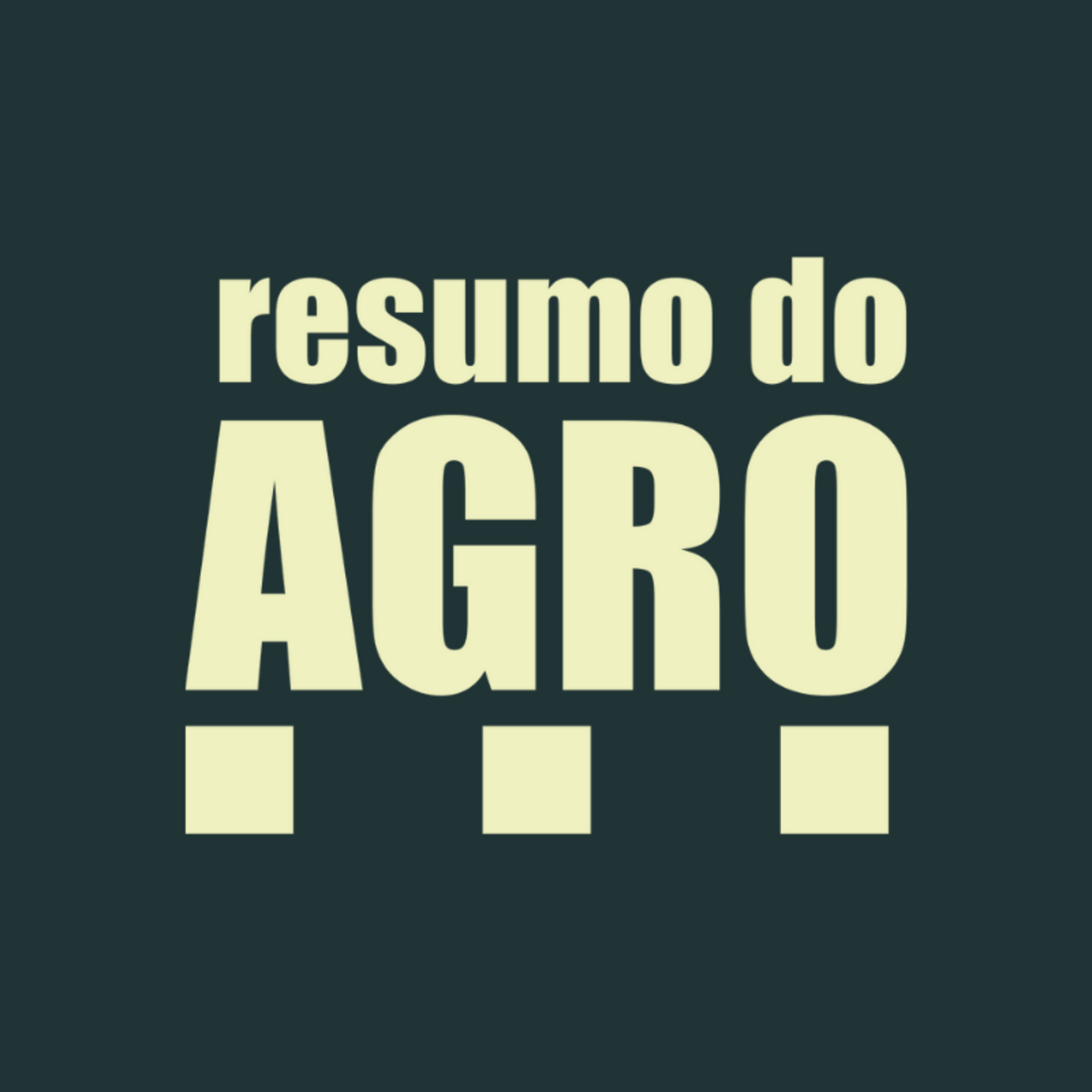 resumo do agro 🚜