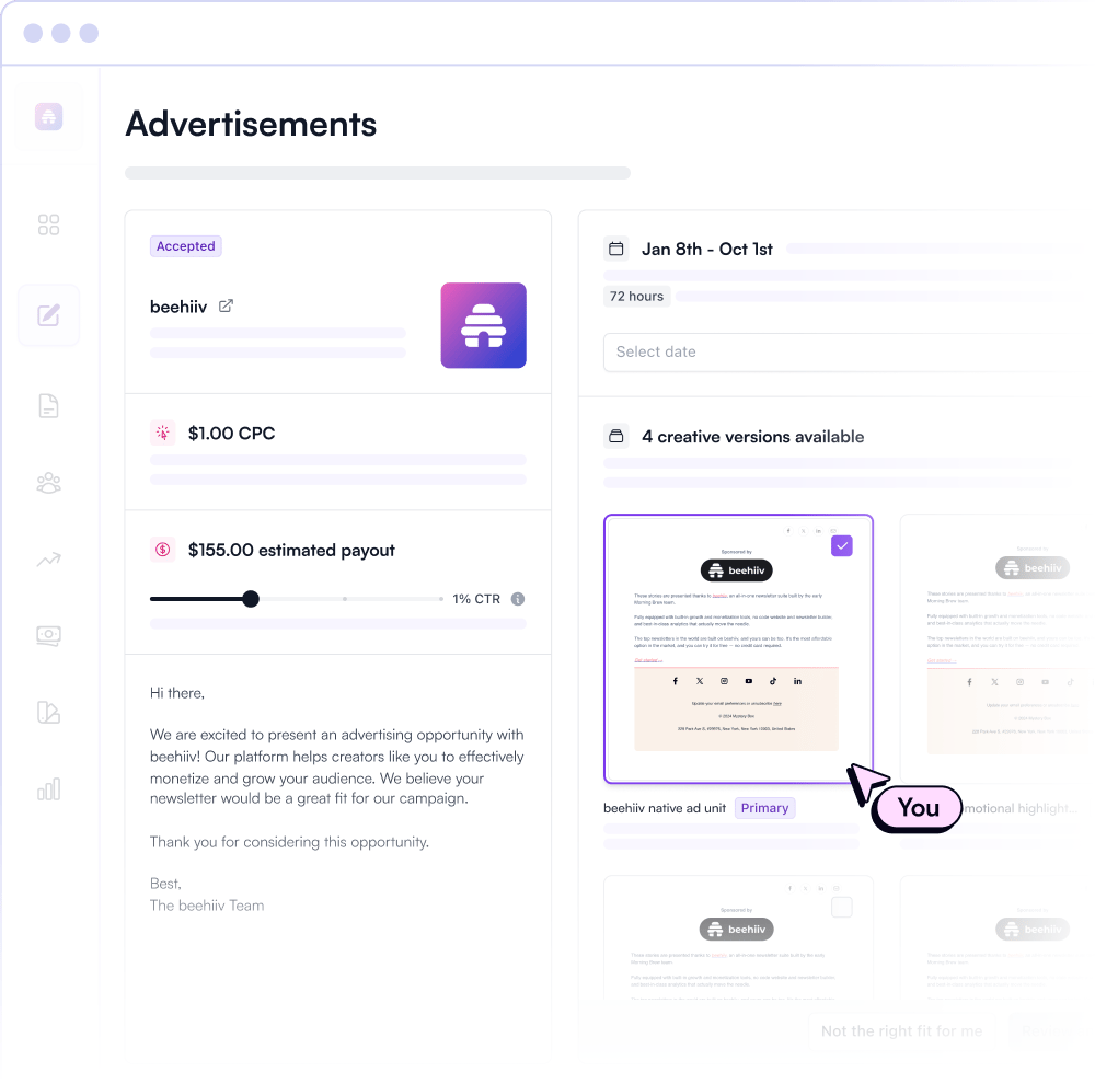Ad Network Dashboard