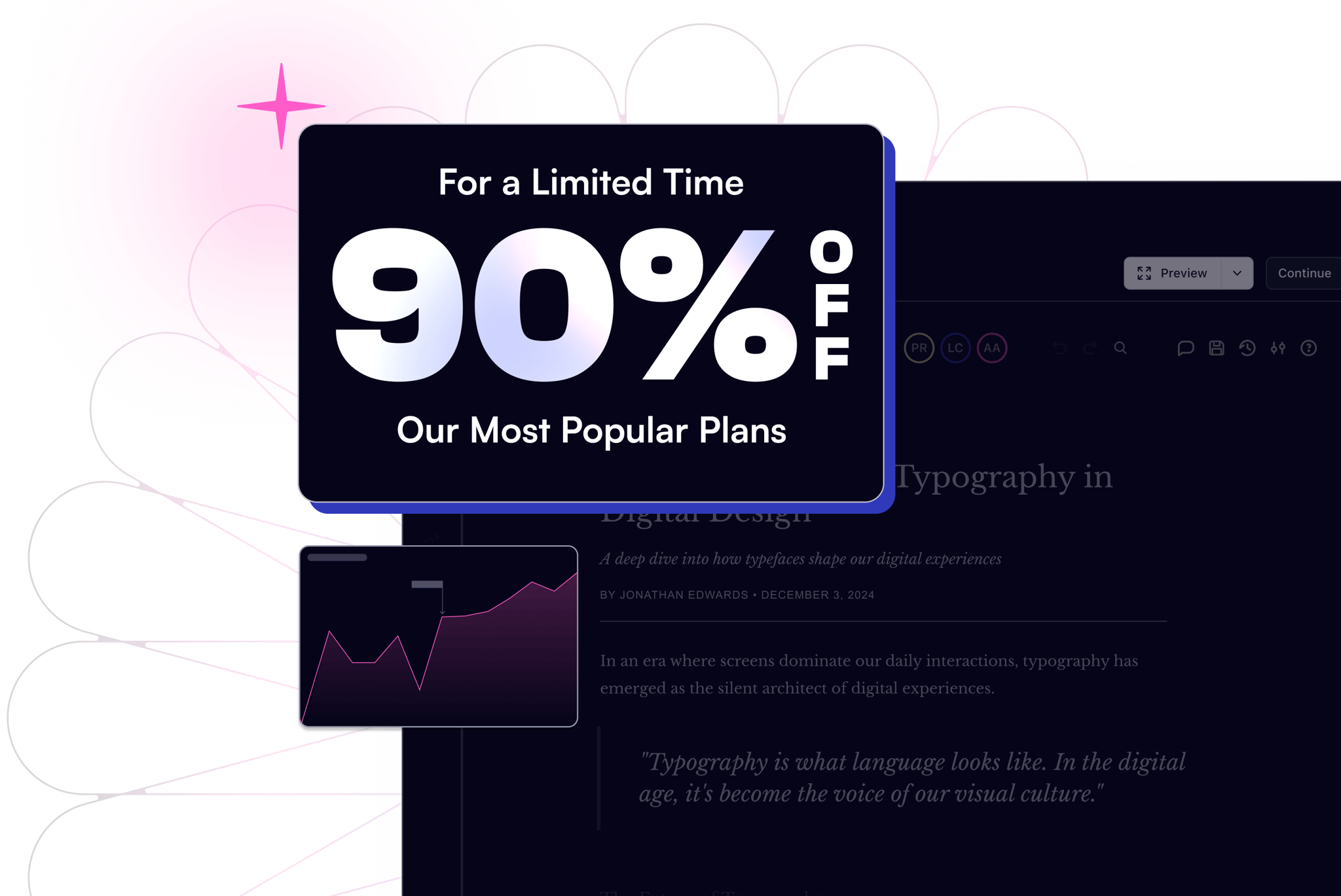 90% Off Your First Month