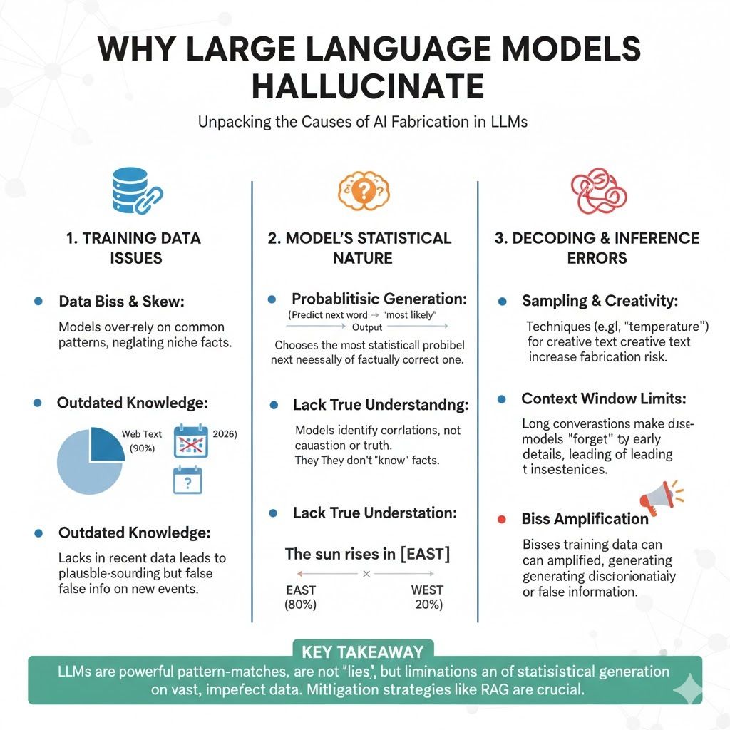 Why Large Models Hallucinate