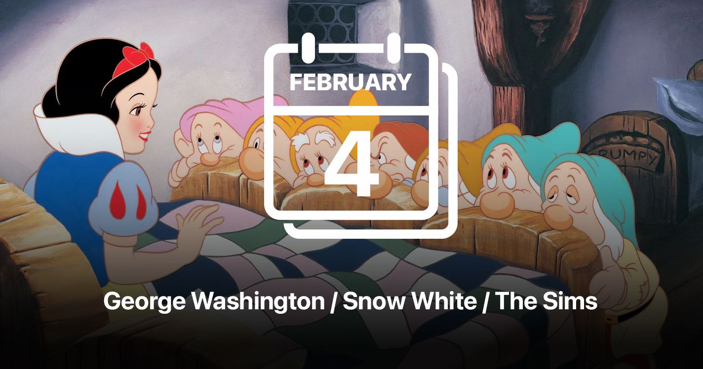 George Washington / Snow White / The Sims