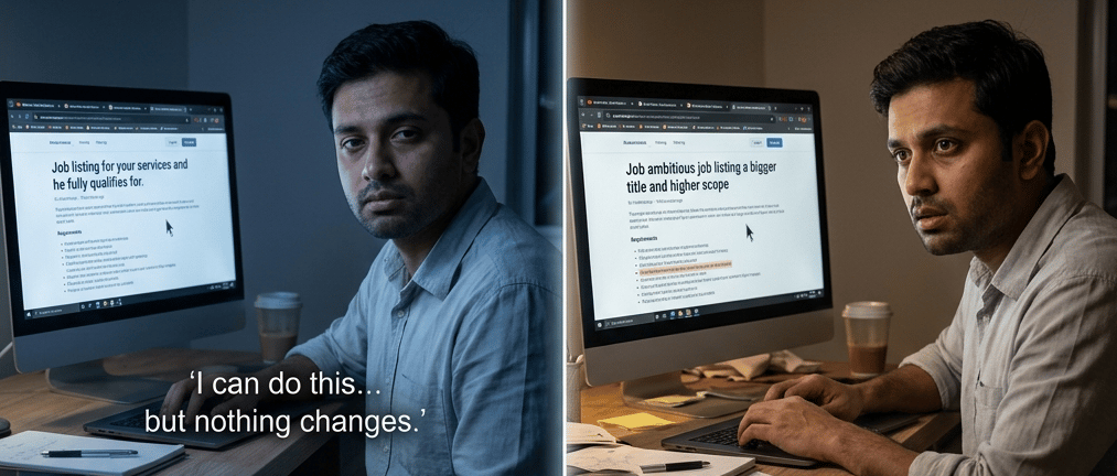 You Didn’t Apply. You Froze.