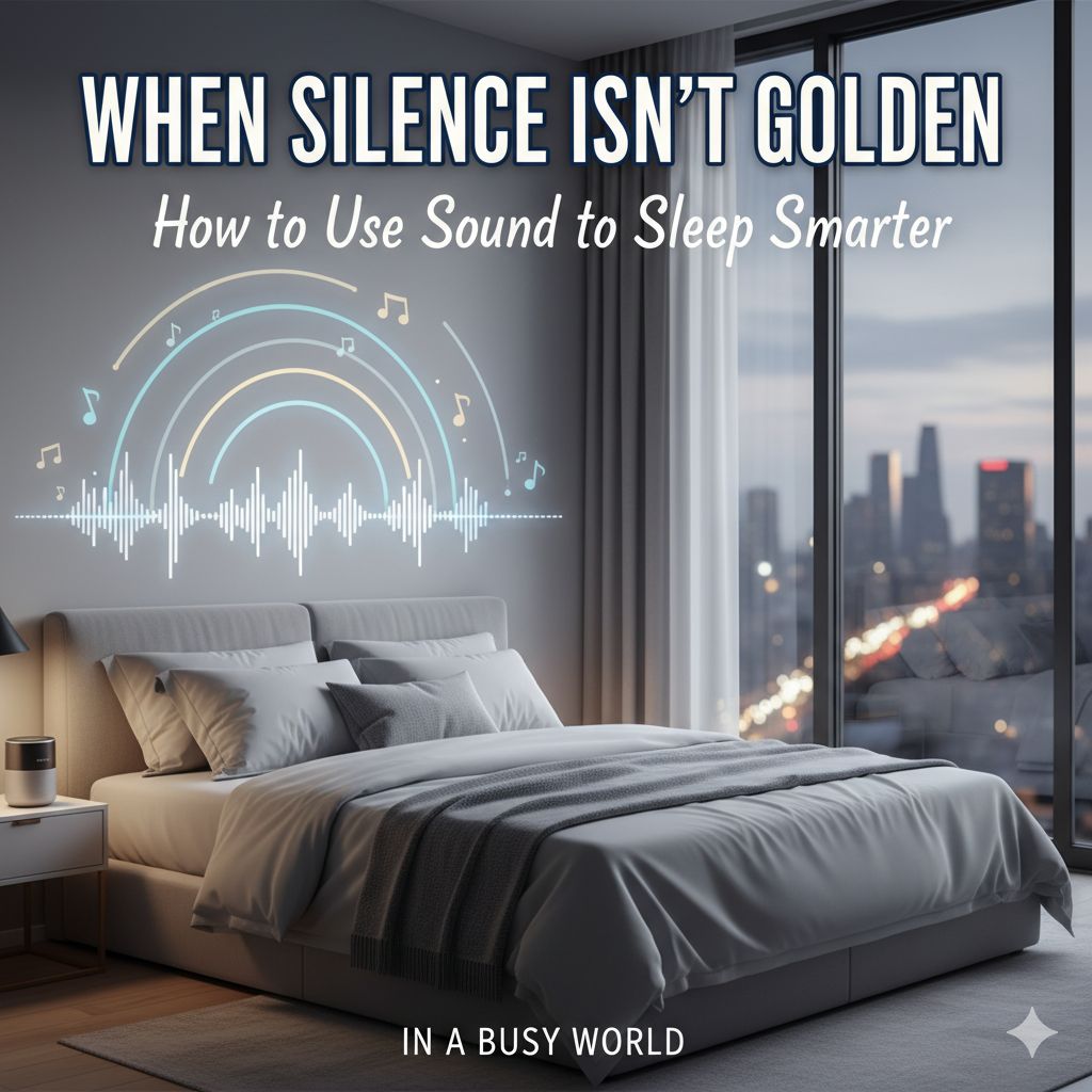 The Surprising Role of Noise in Sleep Quality