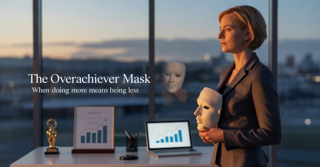 THE OVERACHIEVER MASK: WHEN DOING MORE MEANS BEING LESS