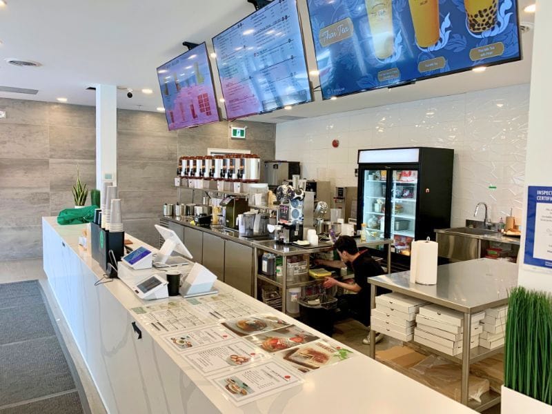 Treats and teas at a new location