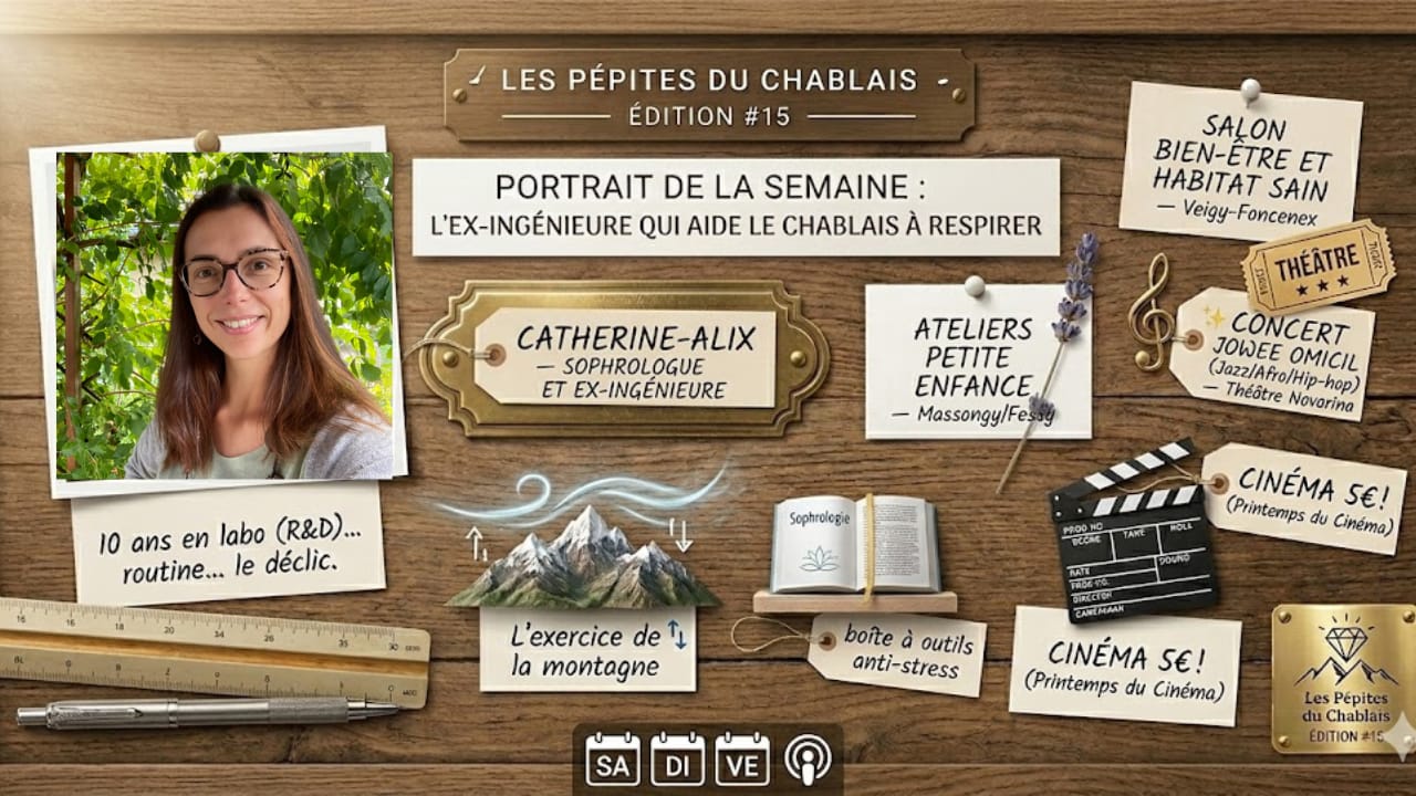  Elle a tout plaqué après 10 ans en labo pour ouvrir un cabinet à Thonon