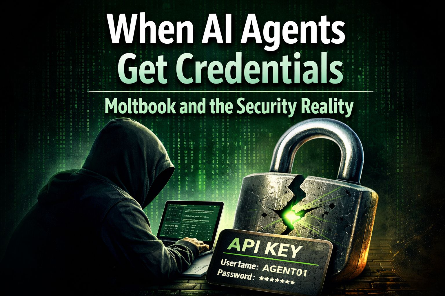 When AI agents get credentials